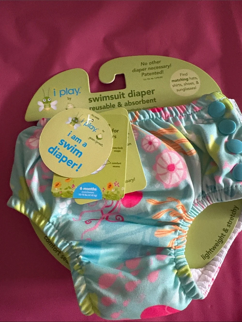 i play. reusable swim